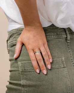 PAVOI Stackable|Eternity-Braided Eternity Band