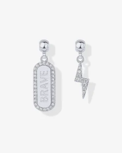 PAVOI Charms|Pendants-Brave Mood Charm Necklace