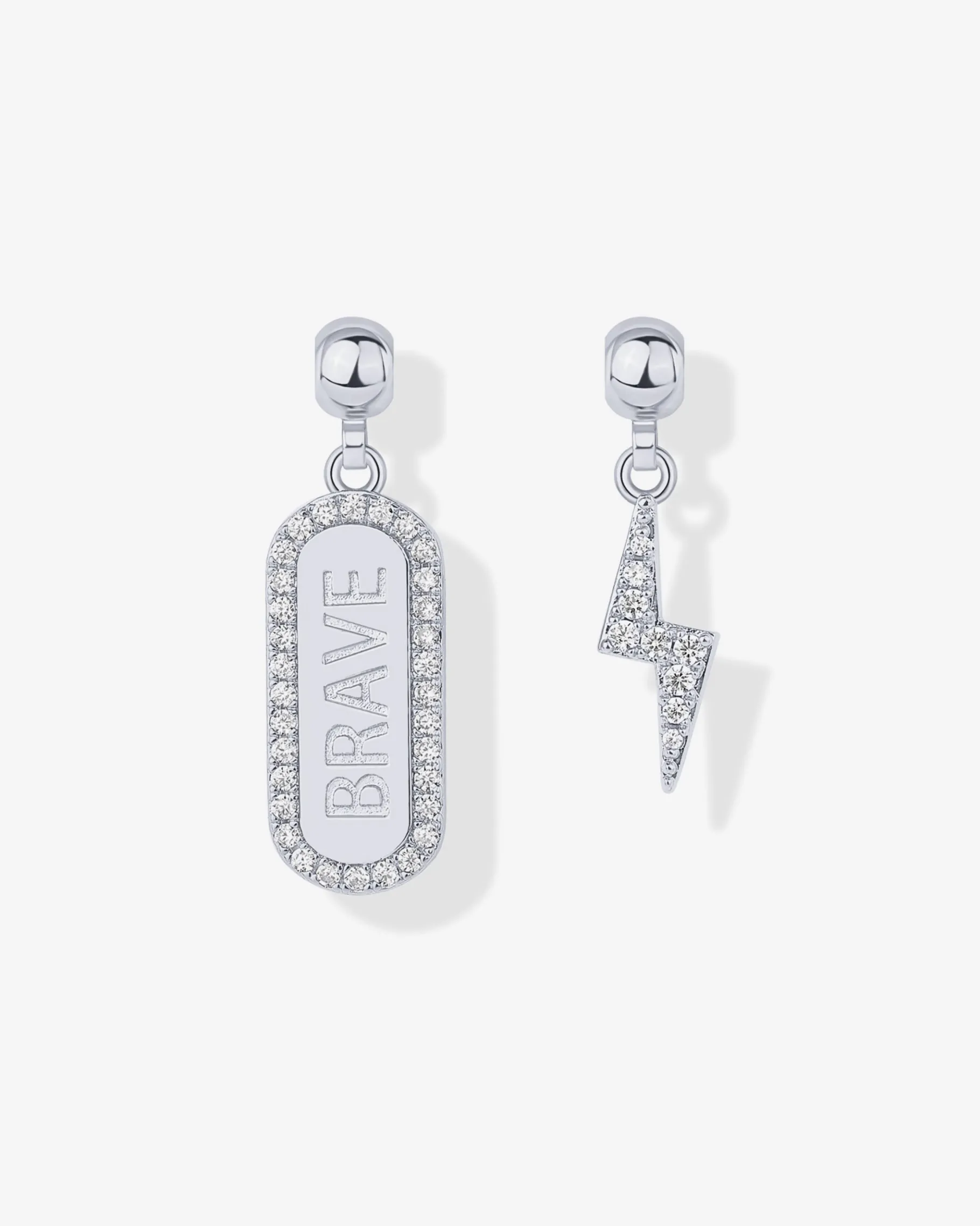 PAVOI Charms|Pendants-Brave Mood Charm Necklace