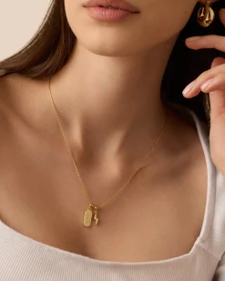 PAVOI Charms|Pendants-Brave Mood Charm Necklace