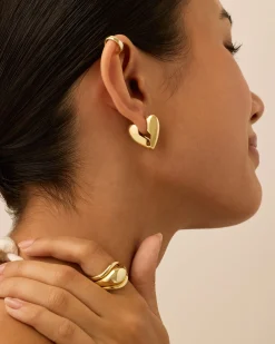 PAVOI Statement|Hoops-Brokenhearted Hoop Earrings
