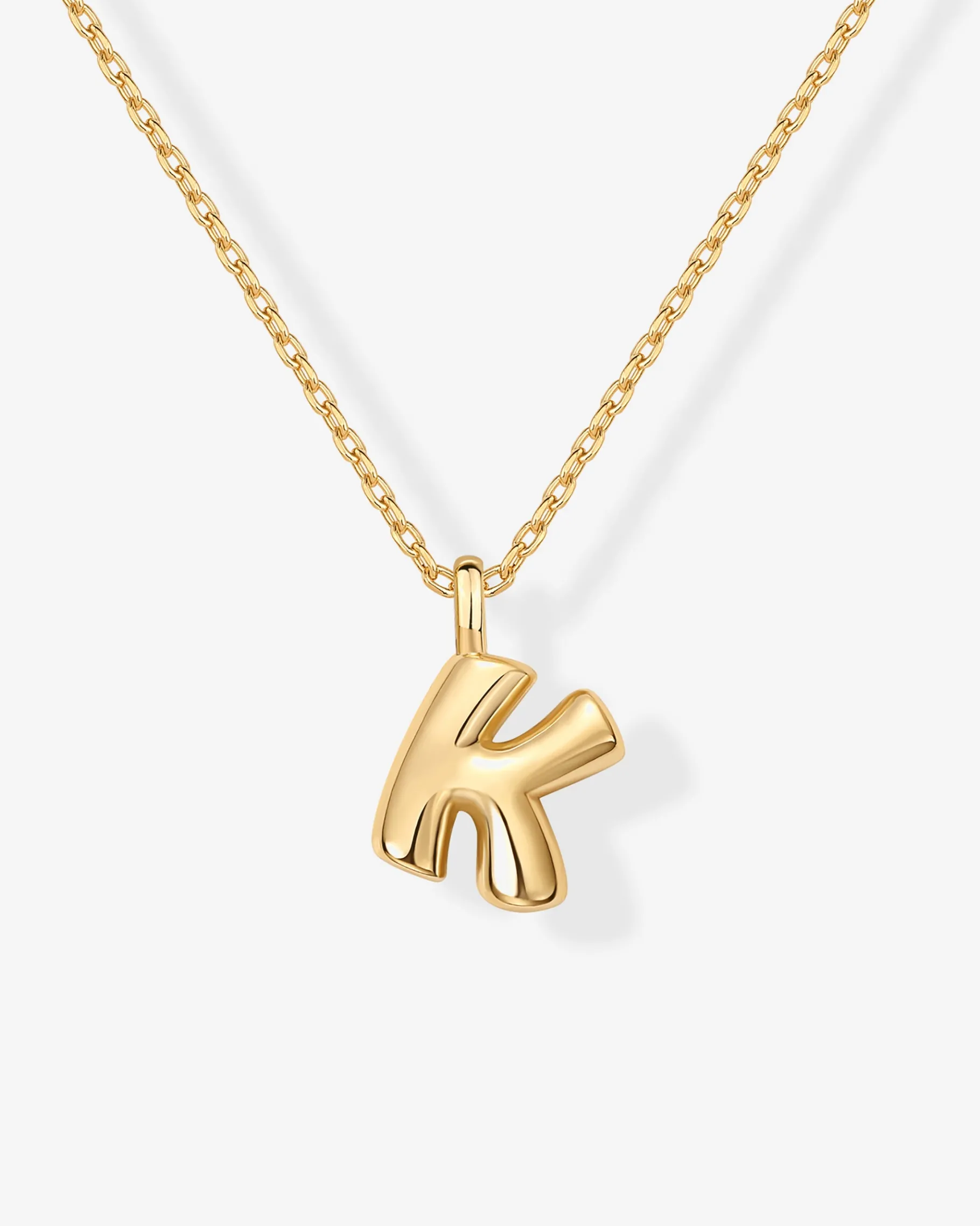 PAVOI Pendants|Charms-Bubble Initial Pendant