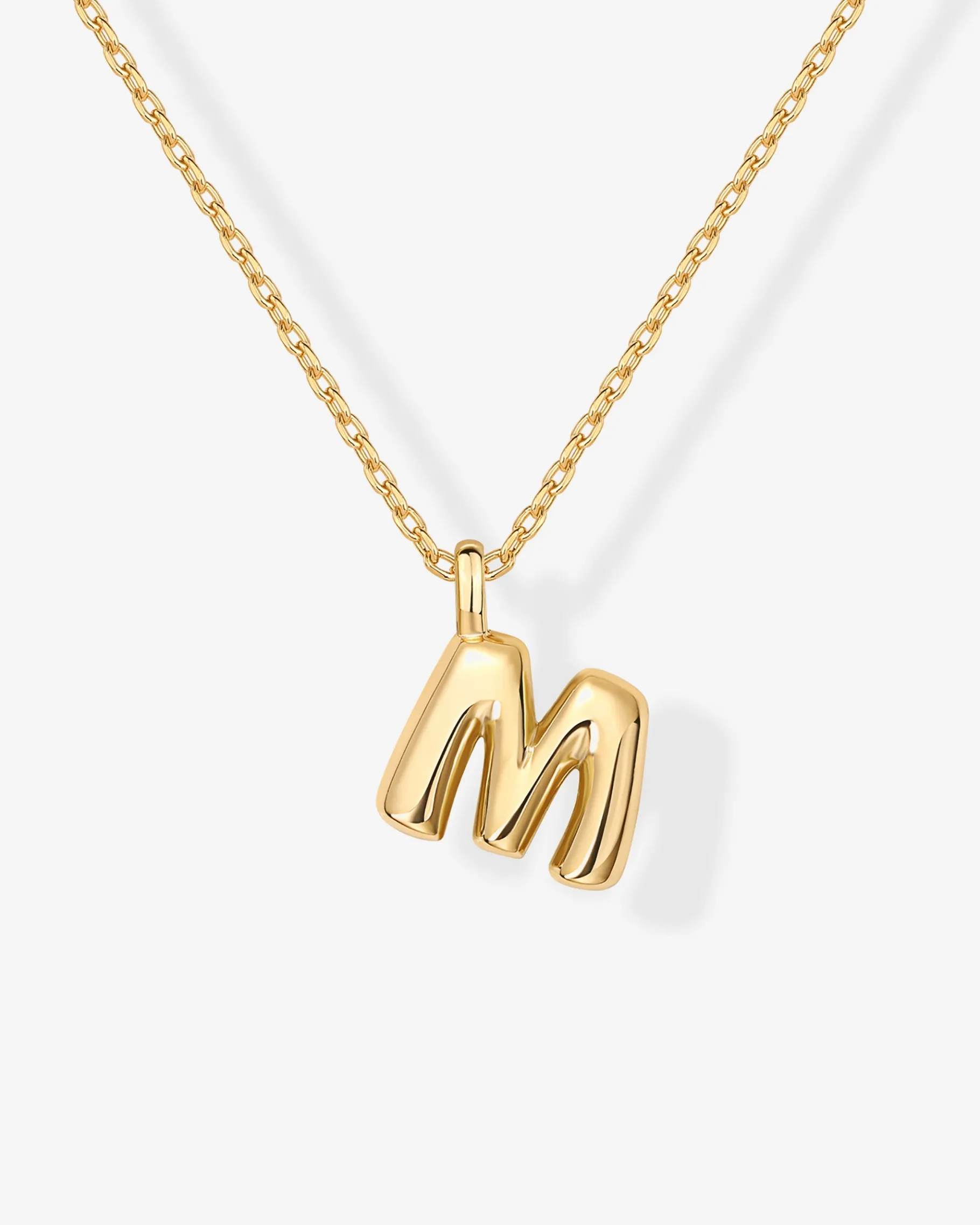 PAVOI Pendants|Charms-Bubble Initial Pendant