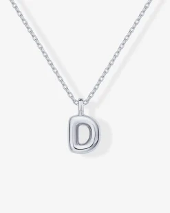PAVOI Pendants|Charms-Bubble Initial Pendant