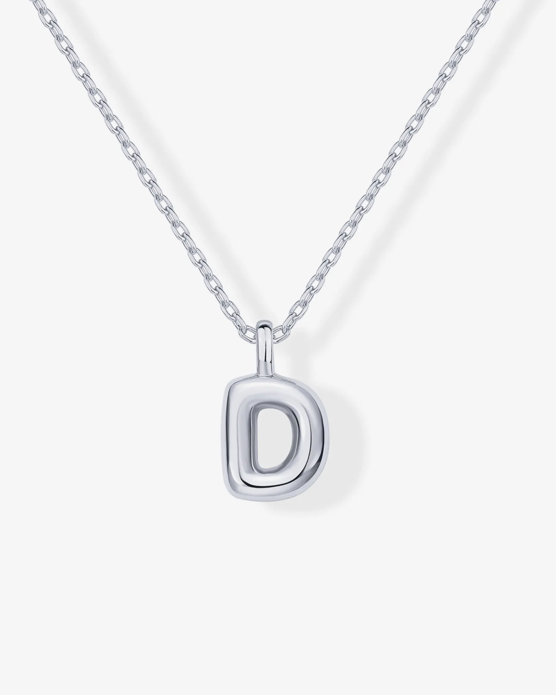 PAVOI Pendants|Charms-Bubble Initial Pendant