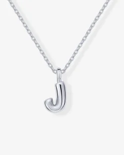 PAVOI Pendants|Charms-Bubble Initial Pendant
