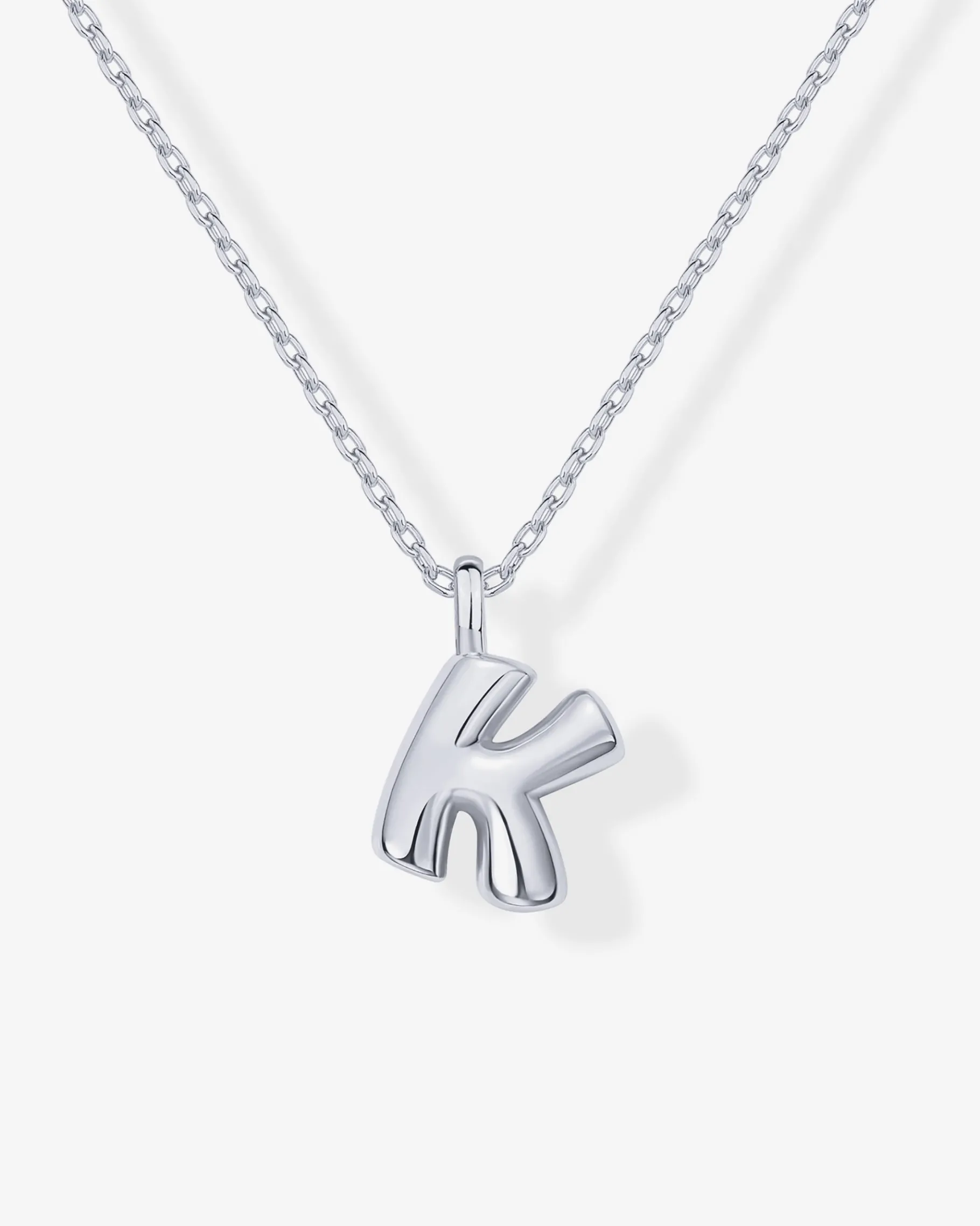 PAVOI Pendants|Charms-Bubble Initial Pendant