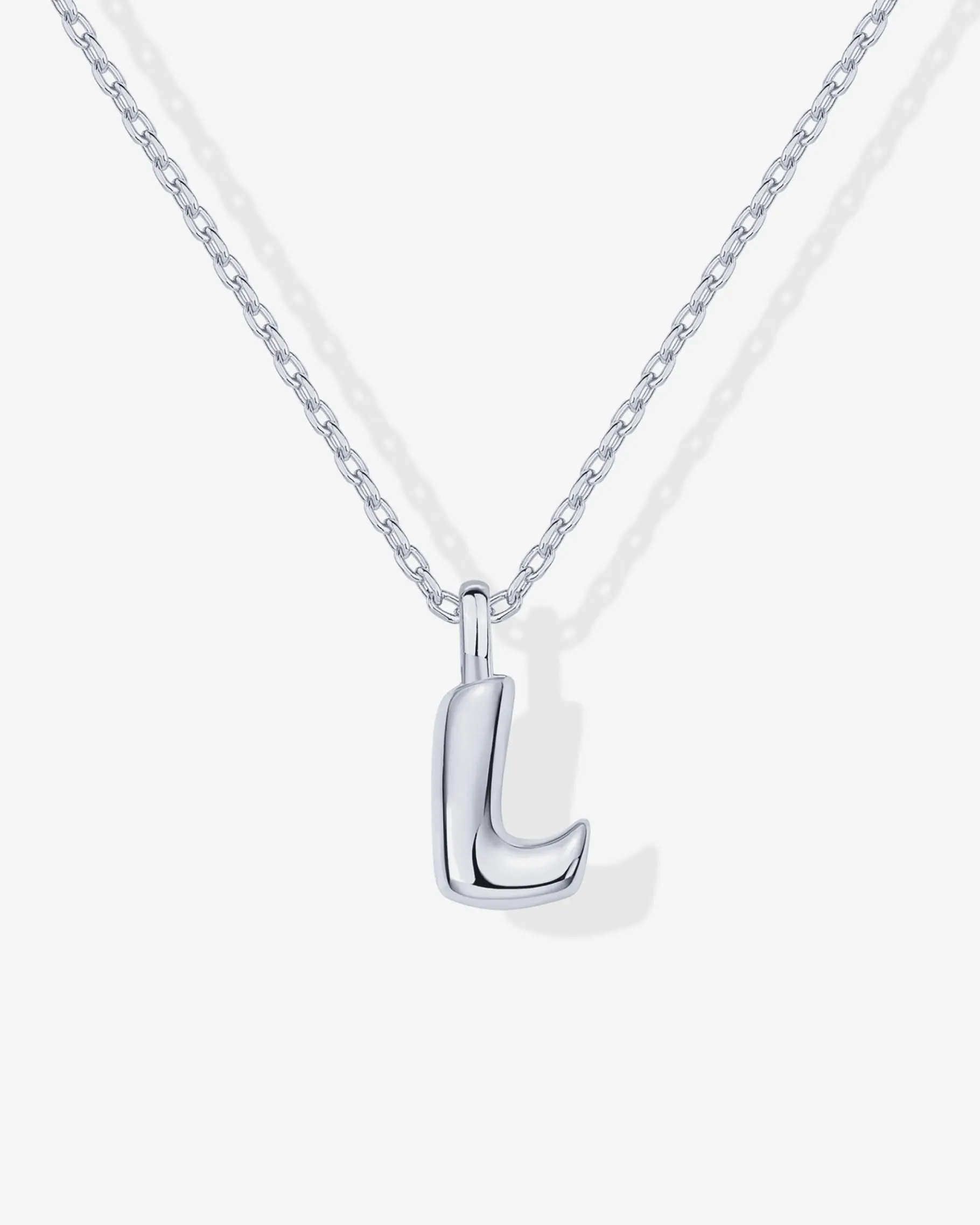 PAVOI Pendants|Charms-Bubble Initial Pendant