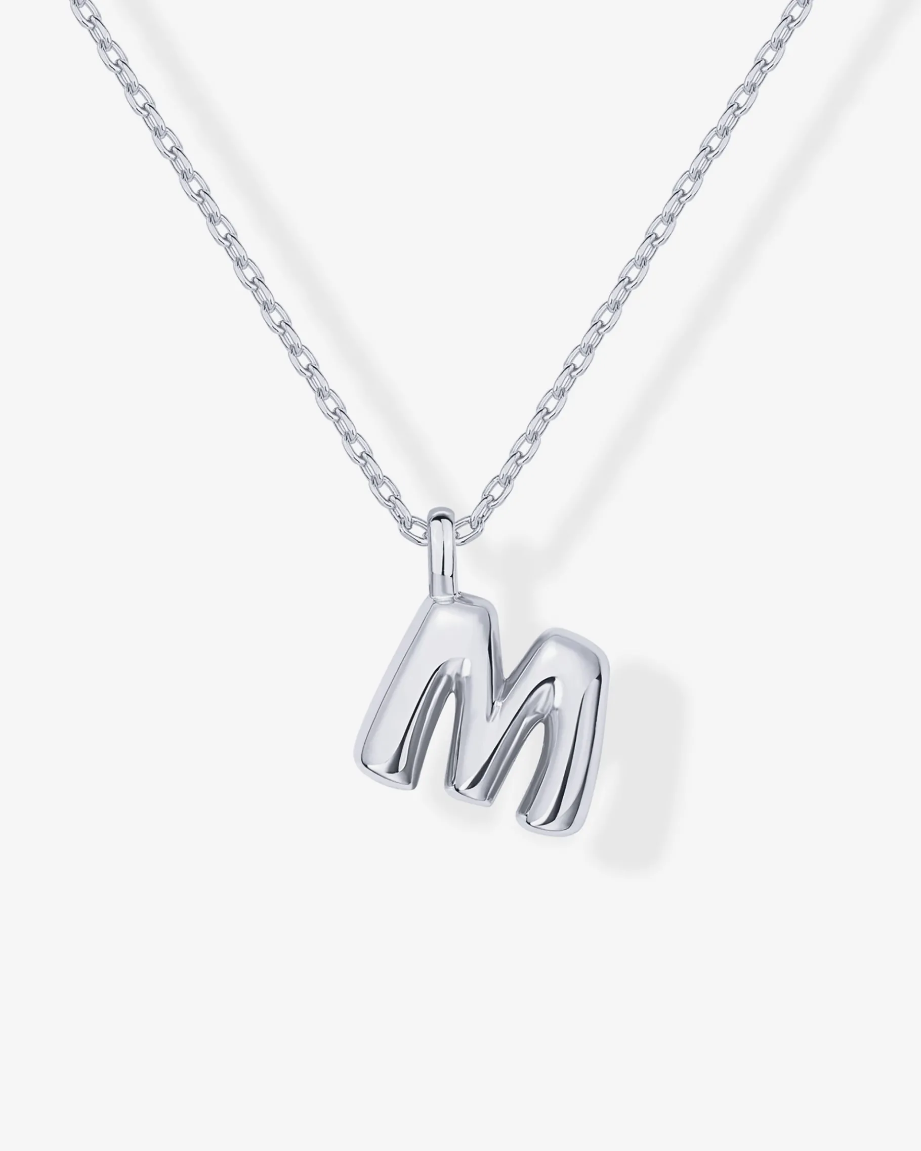 PAVOI Pendants|Charms-Bubble Initial Pendant
