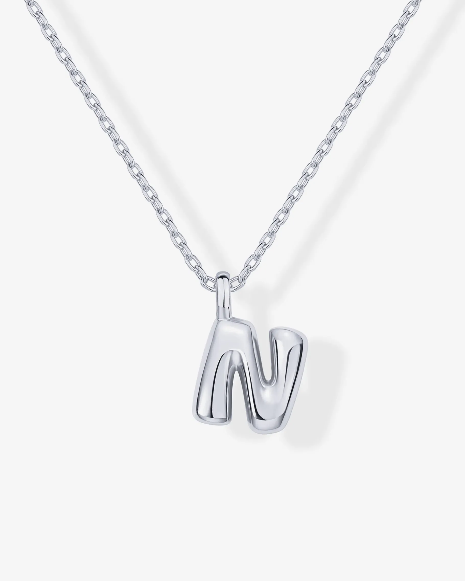 PAVOI Pendants|Charms-Bubble Initial Pendant