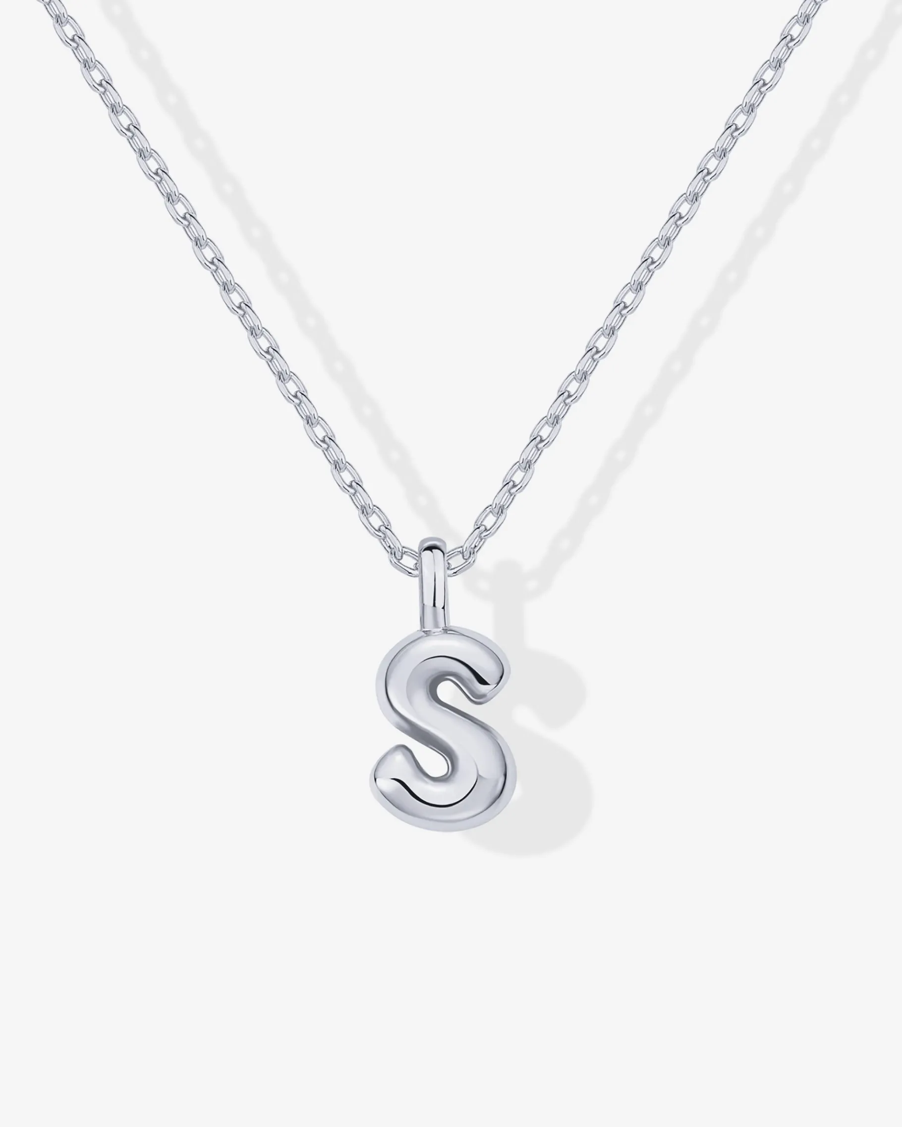 PAVOI Pendants|Charms-Bubble Initial Pendant
