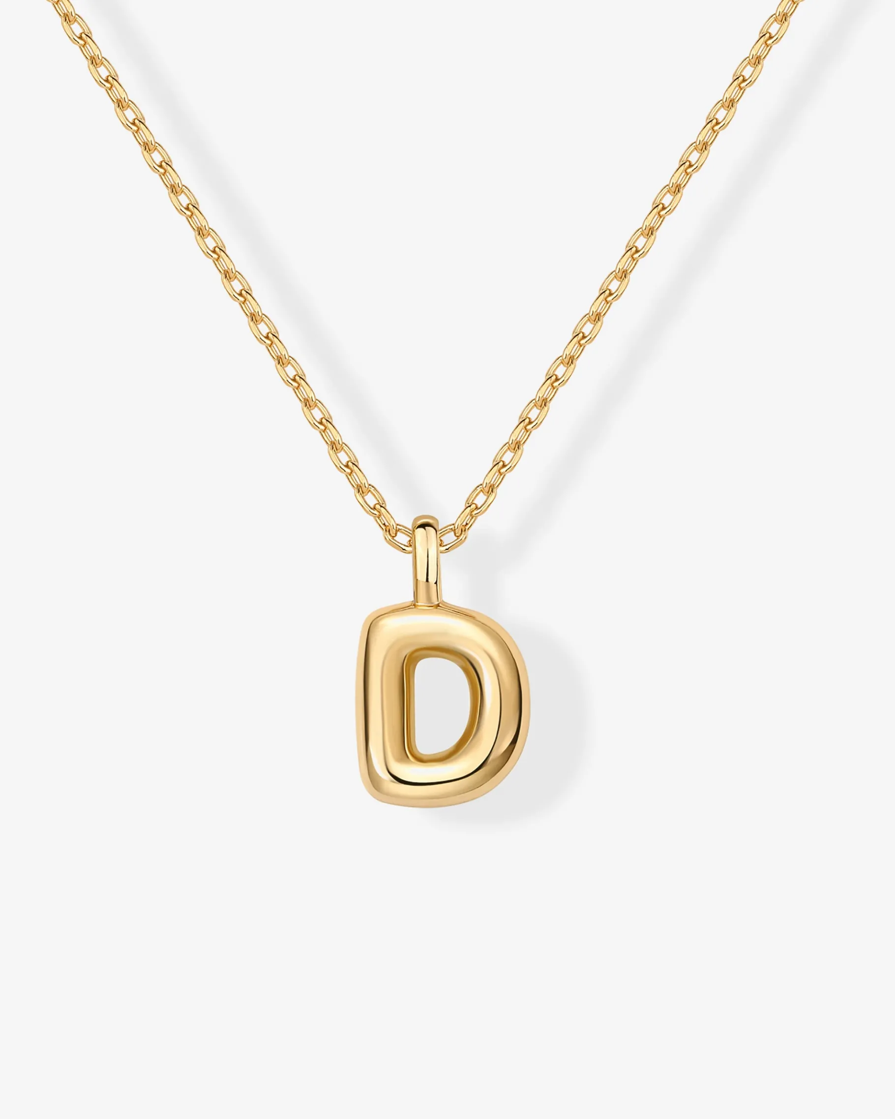 PAVOI Pendants|Charms-Bubble Initial Pendant