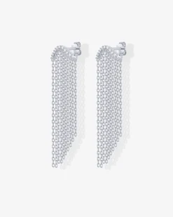 PAVOI Chain Earrings|Statement-Chain Crawler Dangle Earrings