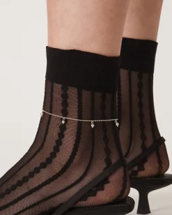 PAVOI All Anklets|Chain-Charm Link Round Gold Anklet
