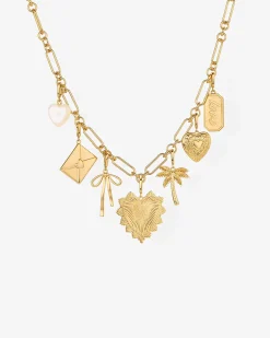 PAVOI Pendants|Chains-Chunky Charm Necklace