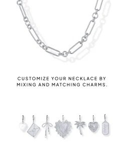 PAVOI Pendants|Chains-Chunky Charm Necklace