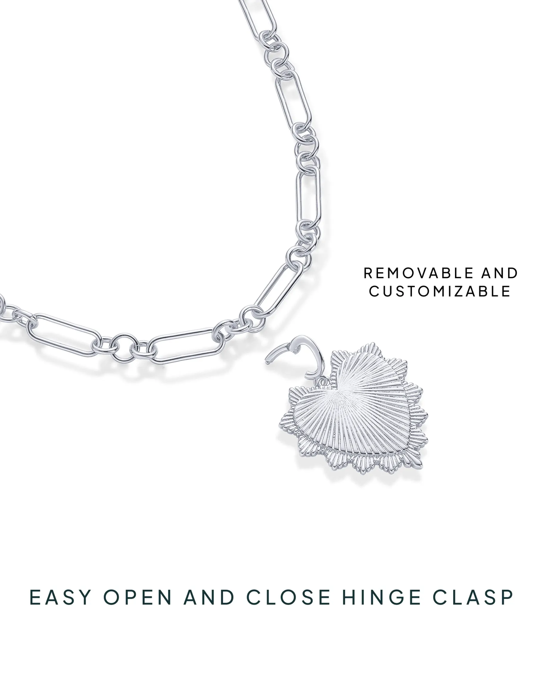 PAVOI Pendants|Chains-Chunky Charm Necklace