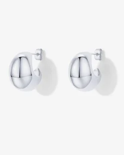 PAVOI Statement|Hoops-Chunky Dome Hoop Earrings