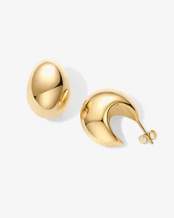 PAVOI Statement|Hoops-Chunky Dome Hoop Earrings