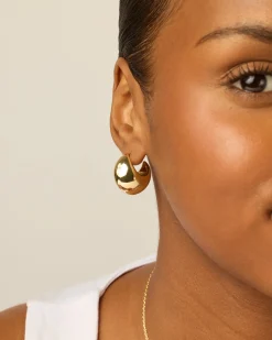 PAVOI Statement|Hoops-Chunky Dome Hoop Earrings