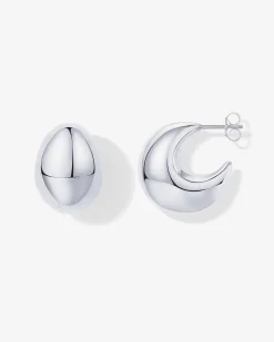 PAVOI Statement|Hoops-Chunky Dome Hoop Earrings