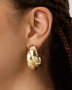 PAVOI Statement|Hoops-Chunky Double Hoops