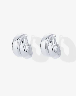 PAVOI Statement|Hoops-Chunky Double Hoops