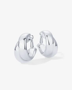 PAVOI Statement|Hoops-Chunky Double Hoops