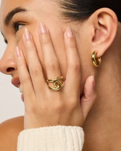 PAVOI Statement|Statement-Chunky Interloop Ring