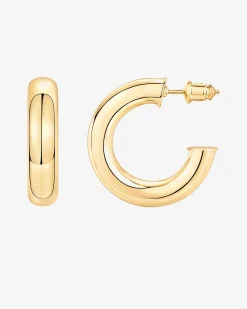 PAVOI Hoops-Chunky Open Hoops (6.5mm)