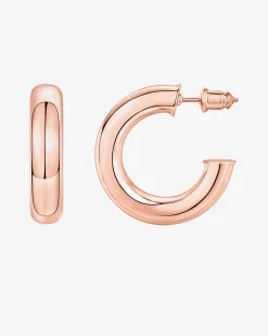 PAVOI Hoops-Chunky Open Hoops (6.5mm)