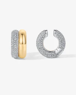 PAVOI Statement|Cuffs-Chunky Pave Ear Cuffs