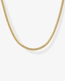PAVOI Chains-Chunky Snake Chain Necklace