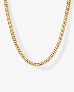 PAVOI Chains-Chunky Snake Chain Necklace