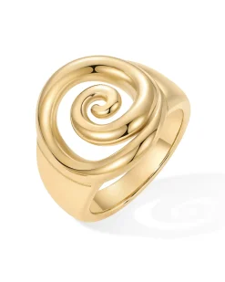 PAVOI Statement|Statement-Chunky Spiral Ring