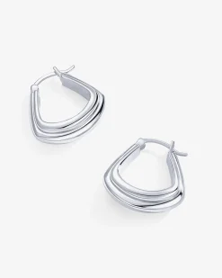 PAVOI Hoops-Chunky Triangle Hoops