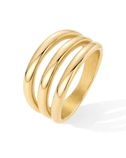 PAVOI Statement|Statement-Chunky Triple Stack Ring