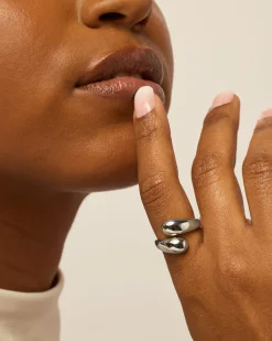 PAVOI Stackable|Statement-Chunky Twist Stackable Ring