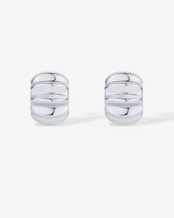 PAVOI Huggies-Chunky Weightless Hoop Huggies