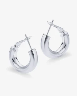 PAVOI Hoops-Clasp Back Chunky Hoops