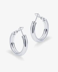 PAVOI Hoops-Clasp Back Chunky Hoops