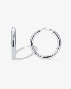 PAVOI Hoops-Clasp Back Chunky Hoops