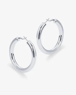 PAVOI Hoops-Clasp Back Chunky Hoops