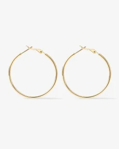 PAVOI Hoops-Clasp Back Thin Hoops