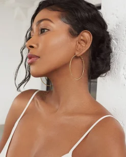PAVOI Hoops-Clasp Back Thin Hoops