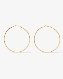 PAVOI Hoops-Clasp Back Thin Hoops
