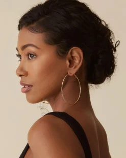 PAVOI Hoops-Clasp Back Thin Hoops