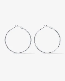 PAVOI Hoops-Clasp Back Thin Hoops