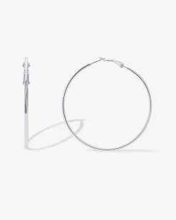 PAVOI Hoops-Clasp Back Thin Hoops