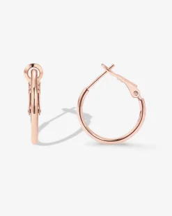 PAVOI Hoops-Clasp Back Thin Hoops